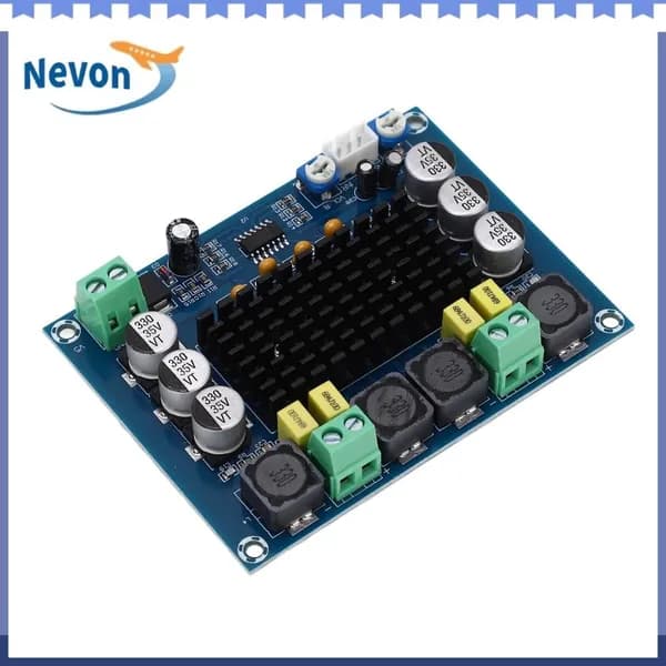 Цифровой усилитель, мощный 120W, для аудиоустройств