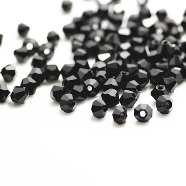 Смешанный размер цвет,3mm биконус 100шт Стеклянные Кристаллические Бисеры Для Рукоделия