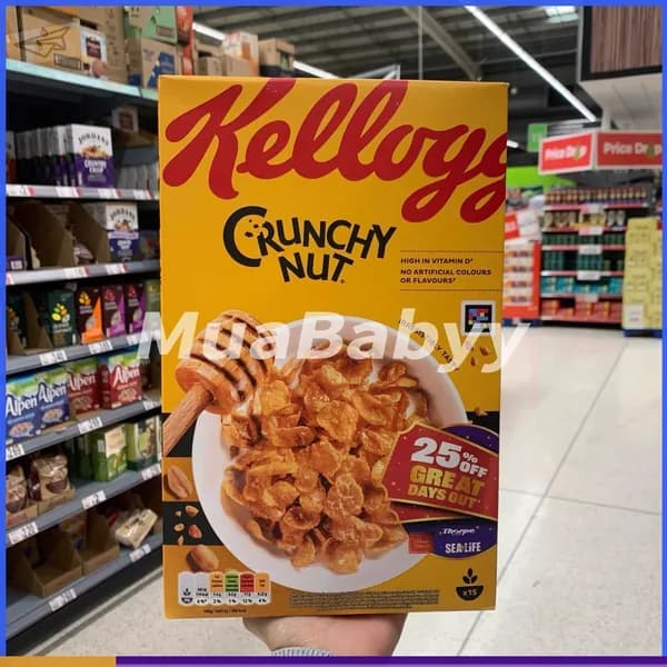 Хлопья Kellogg's Crunchy Nut, 460г Германия