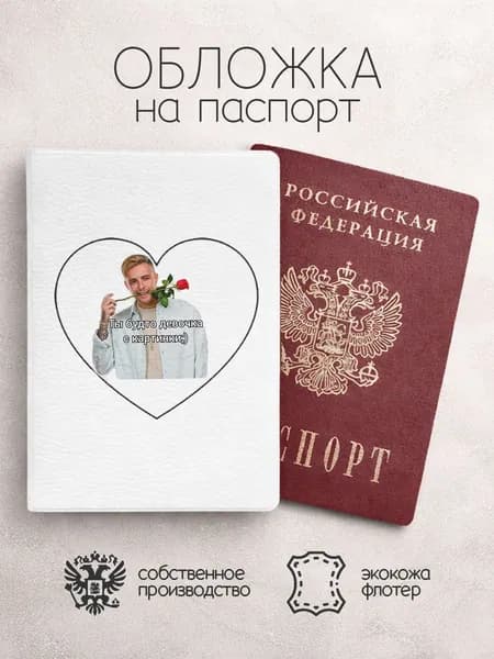 Обложка на паспорт мем с егоом кридом девочка с картинки