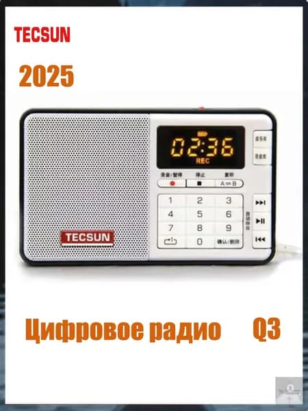 Магнитола mini, черный Встроенный электрический комплект