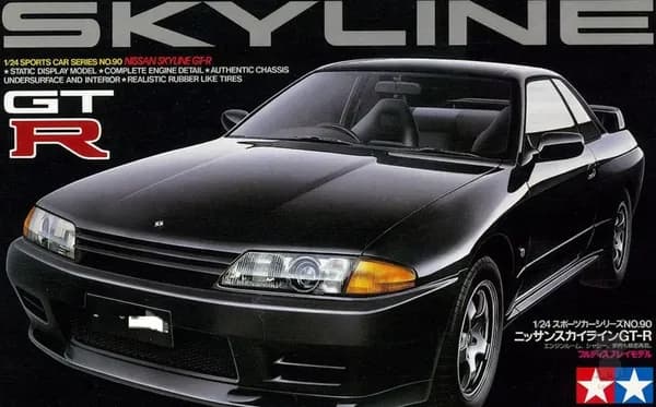 Tamiya 24090 1/24 Nissan Skyline GT-R R32 BNR32 Модель сборки автомобильный