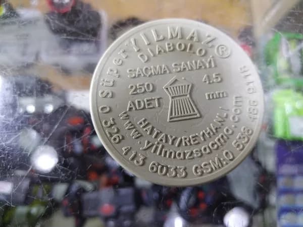 Пули для пневматики 250 шт, серый