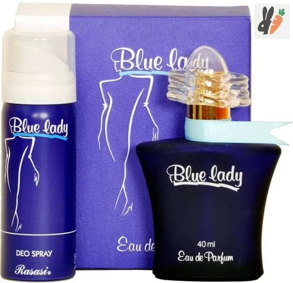 RASASI BLUE LADY набор - туалетные духи 40мл., дезодорант 50мл.