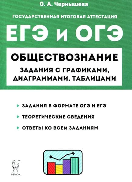 ЕГЭ и ОГЭ Обществознание. 9-11 классы. Задания с графиками, диаграммами и таблицами | Чернышева Ольга Александровна