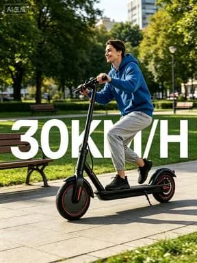 Электросамокат Самокат без сиденья, черный