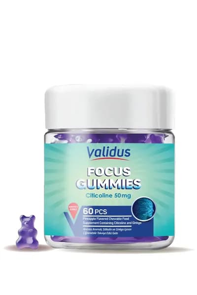 Validus Валидус Focus Цитиколин 60 жевательных пастилок