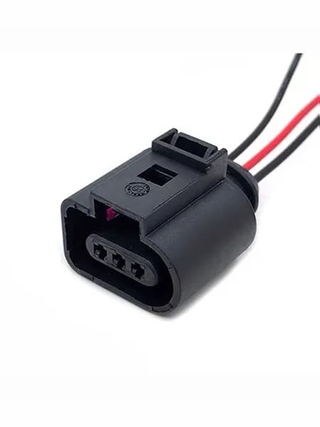 Разъем VAG 3 конт. датчика уровня масла и поворотника Audi, Volkswagen. Skoda, Seat OEM 1j0973703