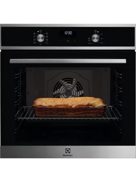 Встраиваемый духовой шкаф ELECTROLUX EOF5F70X гриль, конвекция, черный. Товар уцененный