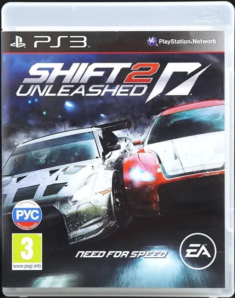 Игра Shift 2: Unleashed PS3 Русские субтитры