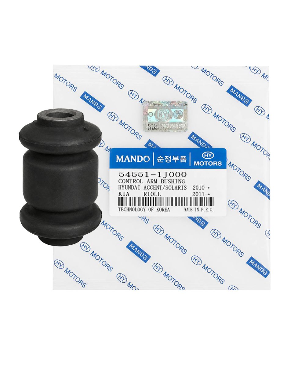 Сайлентблок переднего рычага Hyundai/Kia (Accent, Solaris, Rio), OEM 54551-1J000, Mando