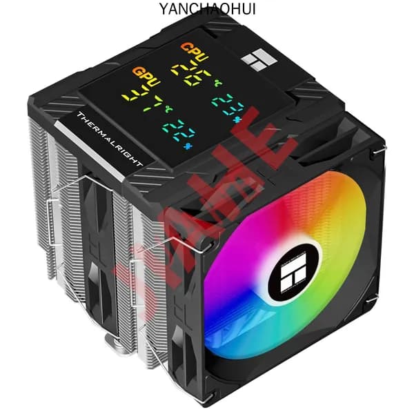 Комплект с системным блоком, Peerless Assassin 120 Digital ARGB BLACK, черный
