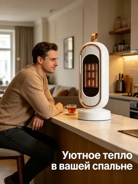 Обогреватель, тепловентилятор электрический 1300 вт