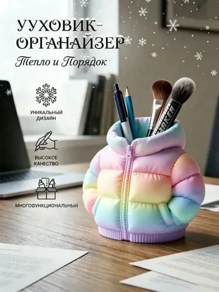 Милый держатель для ручек большой вместимости