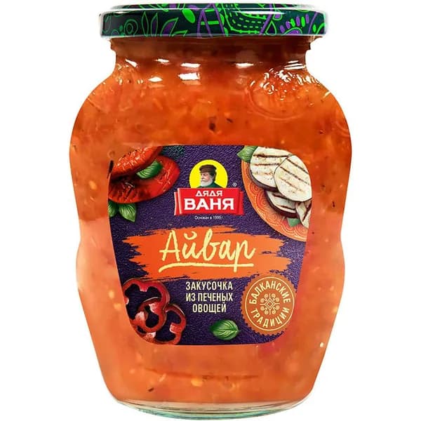 Закусочка Дядя Ваня Айвар, 370 г