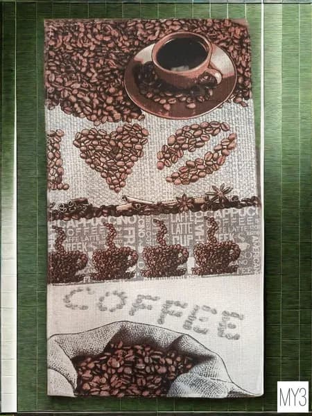 Полотенце кухонное полотенце кухонное вафельное, Вафельная фактура, 35x60, 1шт