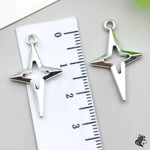 Подвеска в виде креста и звезды 10pcs