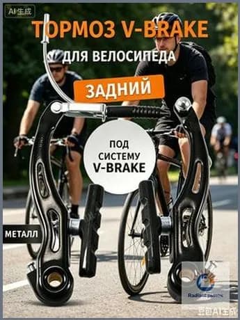 Тормоз V-brake для велосипеда задний