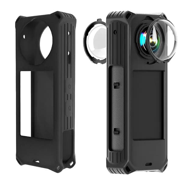Силиконовый чехол-защита для Insta360 X5, чёрный