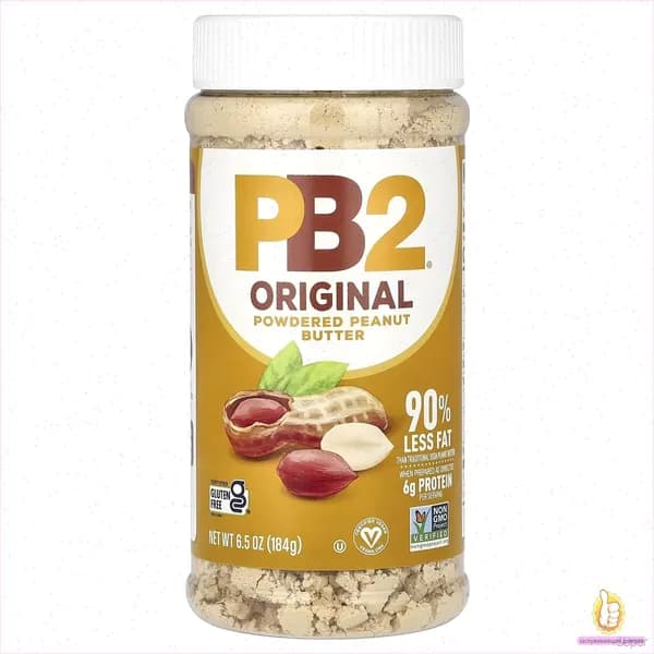 PB2 Foods, PB2, Арахисовое масло в порошке, 184 г