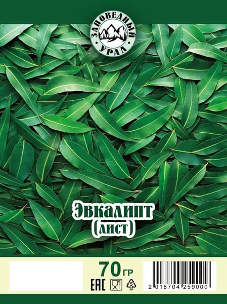 Эвкалипт листья натуральный чай, для бани