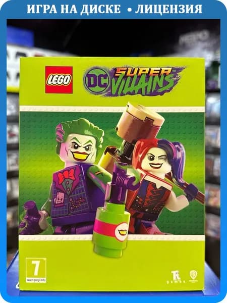 Игра LEGO DC Super-Villains PS4 (Box)