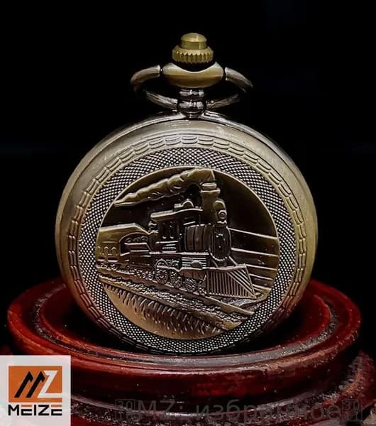Ретро-часы с двойным открыванием, автоматические механические карманные часы