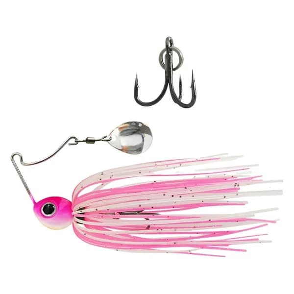 Приманки Swim Jig с юбкой и крючком Buzzbaits Spinnerbait, 2 Розовая задняя часть оранжевая b - 16g усиленные три