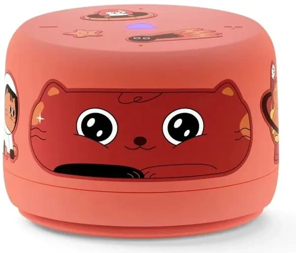 Умная колонка Яндекс 6Вт, без часов, Bluetooth, Wi-Fi, USB Type-C, коралловый YNDX-00028ORG