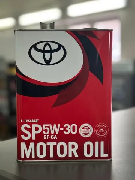 Масло моторное Тойота 5W30 4л синтетическое