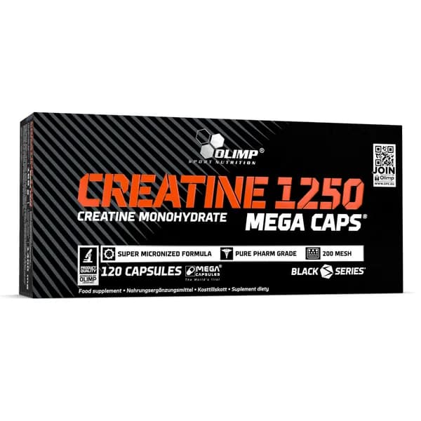 Креатин моногидрат Olimp Creatine Mega Caps - 120 капсул
