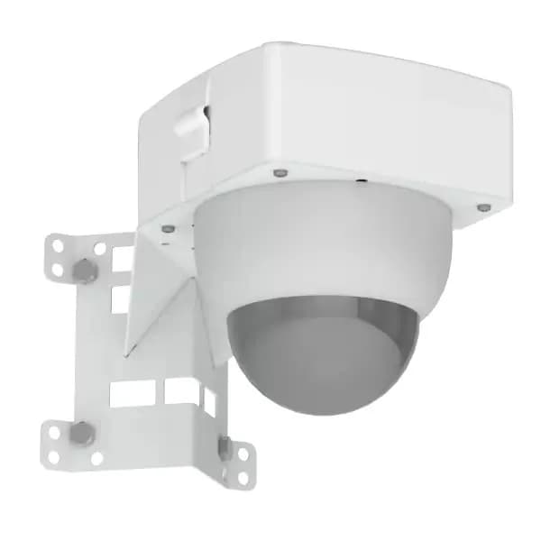 KSV-150U BOX АНТЭКС - универсальный угловой стеновой кронштейн для монтажа камер видеонаблюдения с интегрированным боксом