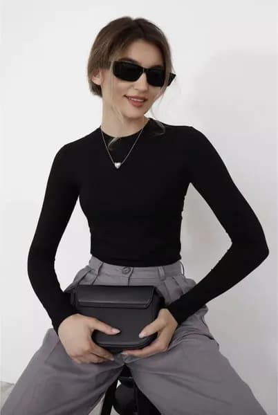 Лонгслив No Name CLOTHES Базовый лонгслив из вискозы