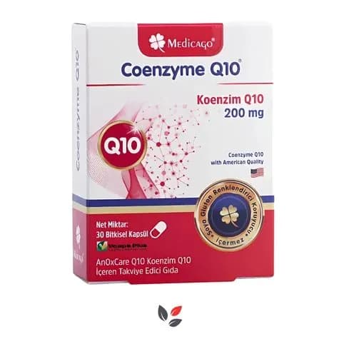 Medicago Coenzyme Q10 200 мг 30 Капсул