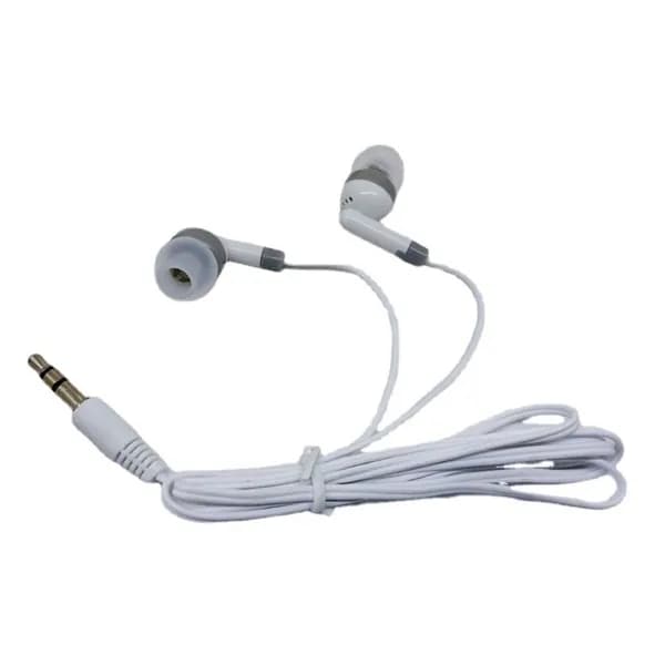 Проводная мини-гарнитура для мобильного телефона в формате MP3 с проводными наушниками 3,5 мм-белый
