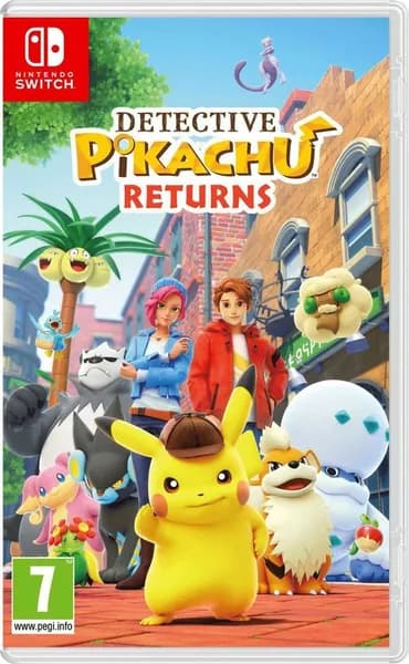 Игра Detective Pikachu Returns (JPN) (Nintendo Switch, Английская версия)