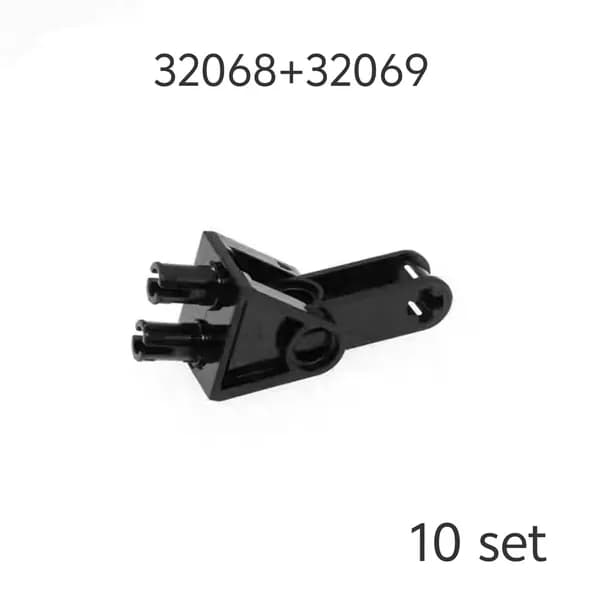 MOC малогабаритные пластиковые строительные блоки совместимые с 61903 52730 52731 аксессуарами системы рулевого управления с универсальным шарниром