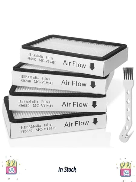 Набор 5 шт. HEPA-фильтры для Kenmore EF-2 86880, совместимы с 20-86880/40320 (610445)