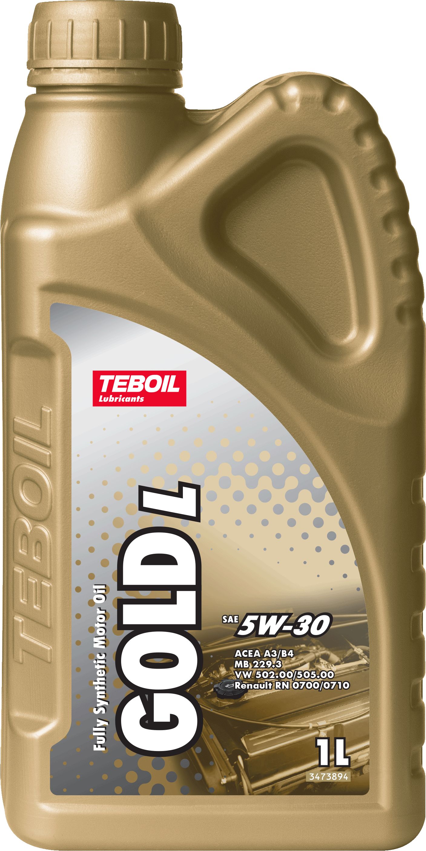 TEBOIL GOLD L SAE 5W-30 Масло моторное, Синтетическое, 1 л