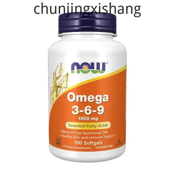 Омега 3-6-9 NOW Omega 3 6 9 1000 мг, 100 гелевых капсул