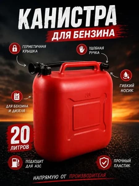 Канистра для ГСМ, 20.001 л