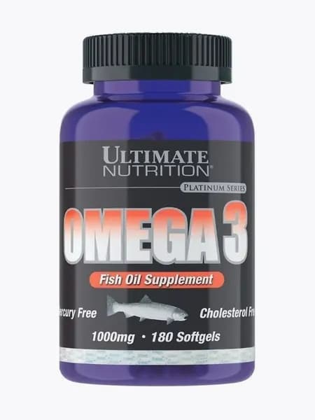 Рыбий жир Ultimate Nutrition Омега 3 180 капсул