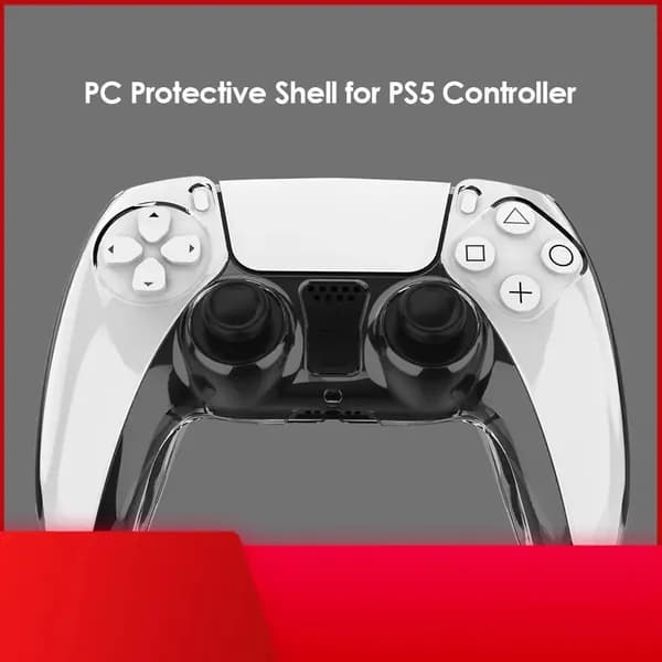 чехол для контроллера PS5, прозрачный