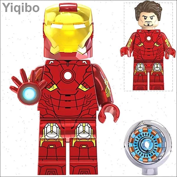 Фигурка Marvel, Железный человек, конструктор