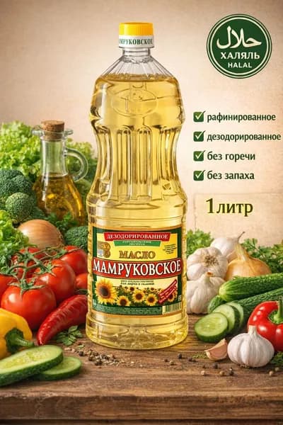 Масло подсолнечное Мамруковское