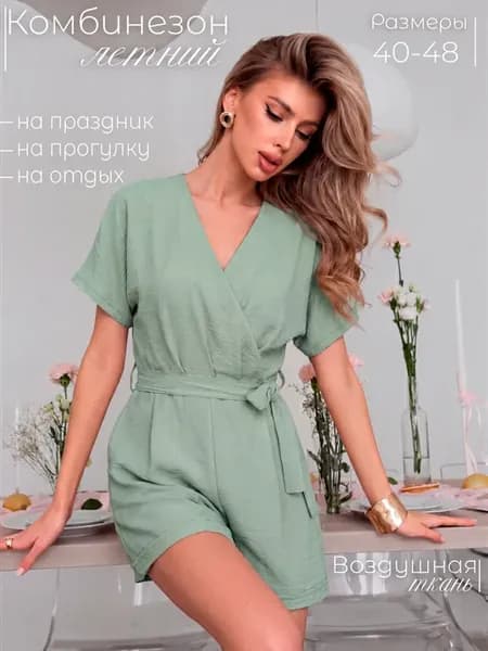 Комбинезон летний с шортами