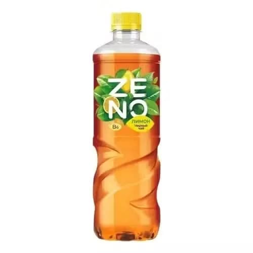 Холодный чай Zeno черный лимон 500 мл