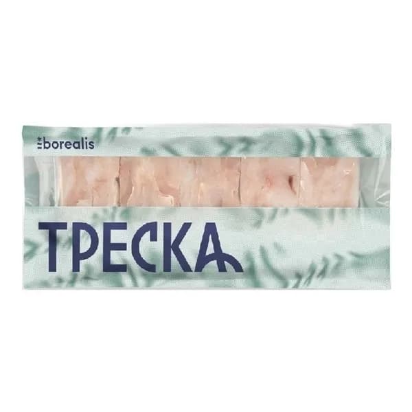 Треска Borealis Филе без кожи без костей замороженное 750 г