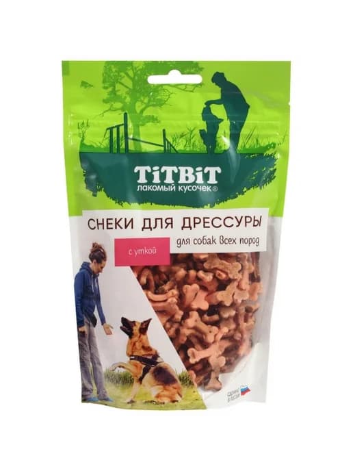 Лакомство для собак TitBit снэки для дрессуры для всех пор