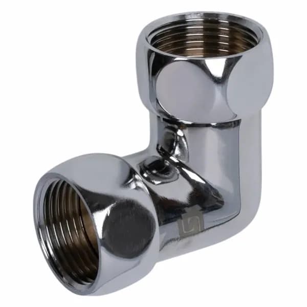 Соединитель для полотенцесушителя угловой 3/4"x3/4" 2 шт., практичный